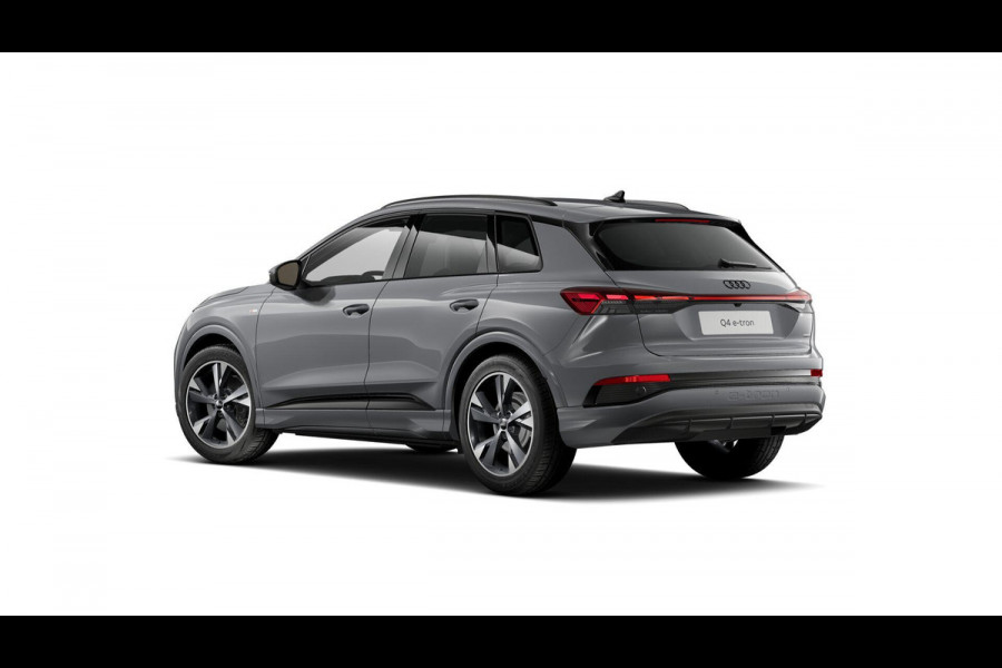 Audi Q4 e-tron 45 quattro S Edition 82 kWh 286pk | Achteruitrijcamera | Comfortpakket | Assistentiepakket plus | Adaptive cruise control | Matrix LED | Optiekpakket zwart plus |
