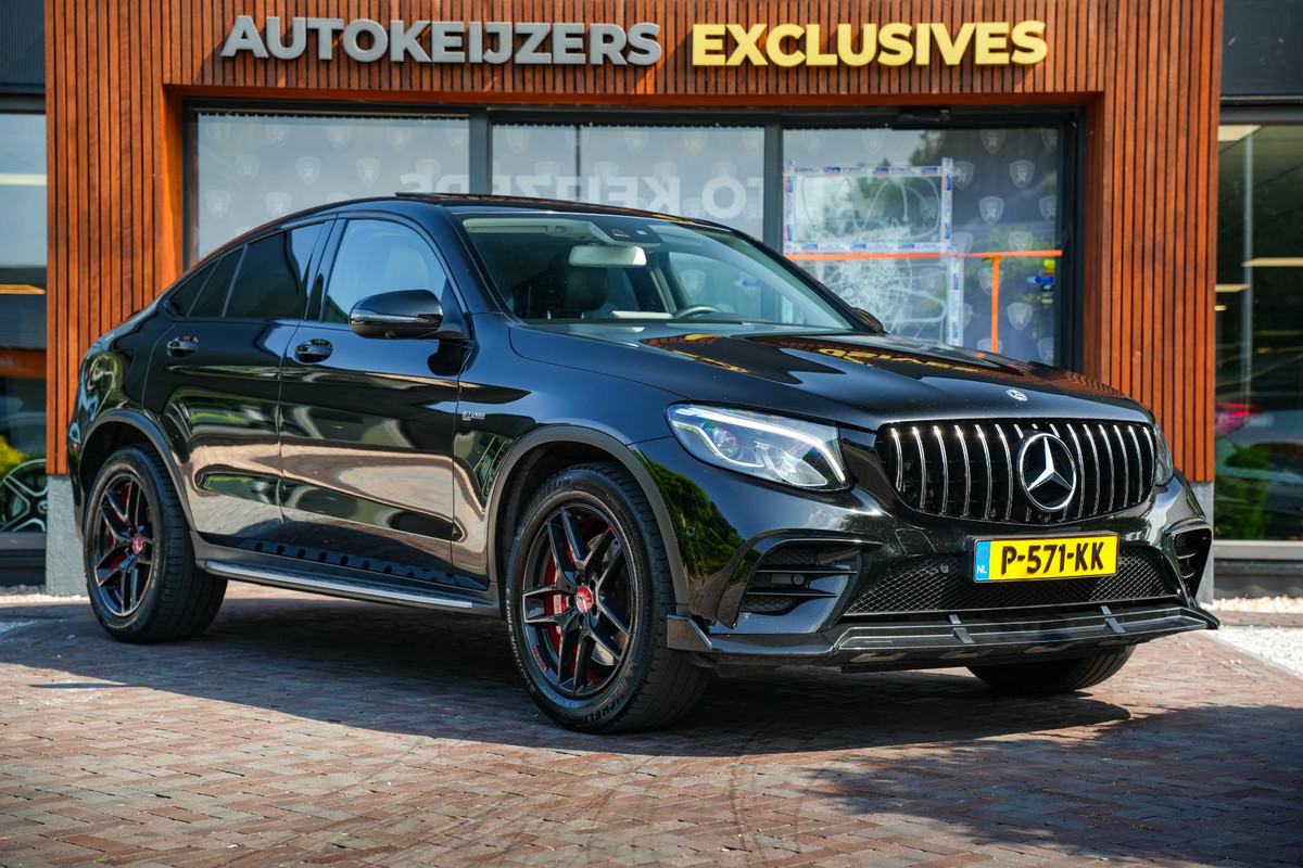 Mercedes-Benz GLC Coupé AMG 43 4MATIC Schuifdak Burmester Ambient Memory 360 Camera Stoelverw. Mercedes-Benz GLC Coupé AMG 43 4MATIC Schuifdak Burmester Ambient Memory 360 Camera Stoelverw.