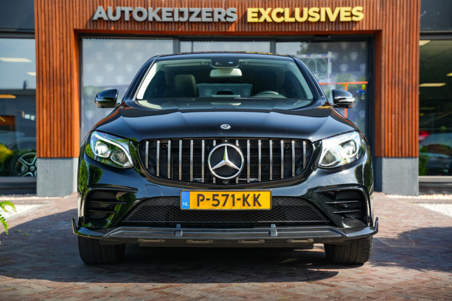 Mercedes-Benz GLC Coupé AMG 43 4MATIC Schuifdak Burmester Ambient Memory 360 Camera Stoelverw.