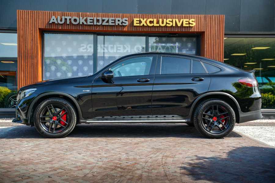 Mercedes-Benz GLC Coupé AMG 43 4MATIC Schuifdak Burmester Ambient Memory 360 Camera Stoelverw.