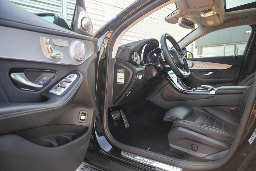 Mercedes-Benz GLC Coupé AMG 43 4MATIC Schuifdak Burmester Ambient Memory 360 Camera Stoelverw.