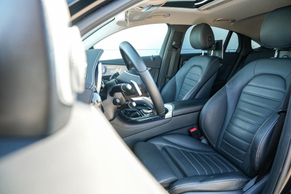Mercedes-Benz GLC Coupé AMG 43 4MATIC Schuifdak Burmester Ambient Memory 360 Camera Stoelverw.