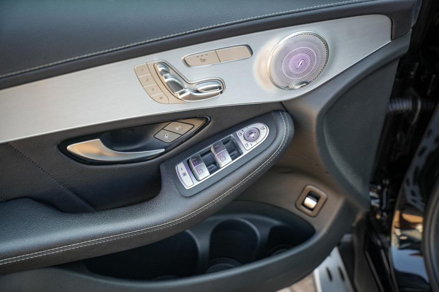 Mercedes-Benz GLC Coupé AMG 43 4MATIC Schuifdak Burmester Ambient Memory 360 Camera Stoelverw.