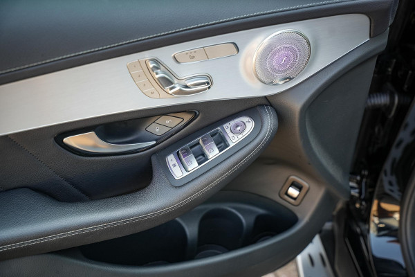 Mercedes-Benz GLC Coupé AMG 43 4MATIC Schuifdak Burmester Ambient Memory 360 Camera Stoelverw.