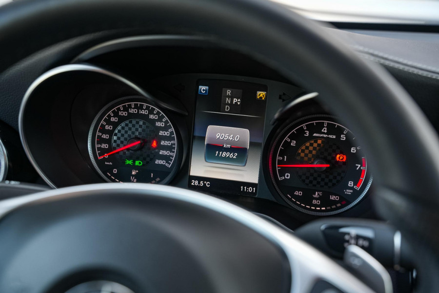 Mercedes-Benz GLC Coupé AMG 43 4MATIC Schuifdak Burmester Ambient Memory 360 Camera Stoelverw.