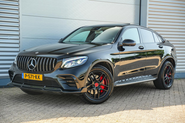Mercedes-Benz GLC Coupé AMG 43 4MATIC Schuifdak Burmester Ambient Memory 360 Camera Stoelverw.