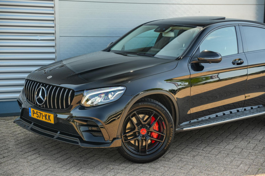 Mercedes-Benz GLC Coupé AMG 43 4MATIC Schuifdak Burmester Ambient Memory 360 Camera Stoelverw.