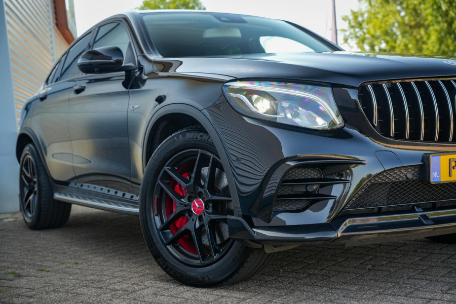 Mercedes-Benz GLC Coupé AMG 43 4MATIC Schuifdak Burmester Ambient Memory 360 Camera Stoelverw.