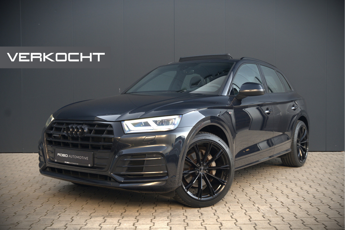 Audi Q5 55 TFSI e quattro Competition S-Line | Panoramadak | Bang & Olufsen | RS Seats | Massage | Stoelverwarming | Stuurverwarming | Luchtvering | Memory Seats | Camera | Dodehoekdetectie | Keyless | Head-Up Display | Navigatie | B&O Audi Q5 55 TFSI e quattro Competition S-Line | Panoramadak | Bang & Olufsen | RS Seats | Massage | Stoelverwarming | Stuurverwarming | Luchtvering | Memory Seats | Camera | Dodehoekdetectie | Keyless | Head-Up Display | Navigatie | B&O