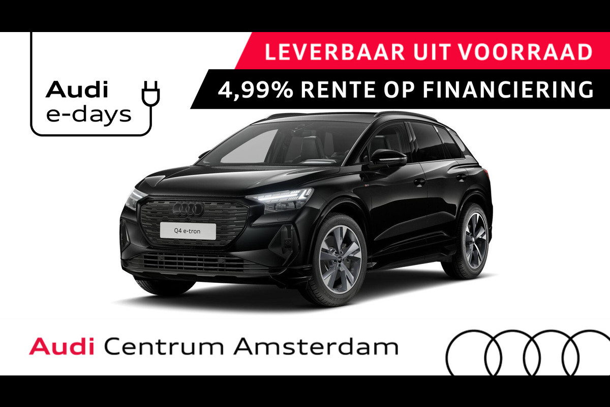 Audi Q4 e-tron 45 quattro S Edition 82 kWh 286pk | Achteruitrijcamera | Comfortpakket | Assistentiepakket plus | Adaptive cruise control | Matrix LED | Optiekpakket zwart plus | Audi Q4 e-tron 45 quattro S Edition 82 kWh 286pk | Achteruitrijcamera | Comfortpakket | Assistentiepakket plus | Adaptive cruise control | Matrix LED | Optiekpakket zwart plus |