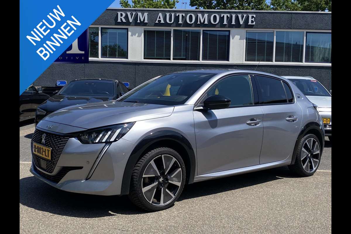 Peugeot e-208 EV GT 350 50 kWh CAMERA | DEALER ONDERHOUDEN | RIJKLAAR INCL. 12 MND. BOVAGGARANTIE Peugeot e-208 EV GT 350 50 kWh CAMERA | DEALER ONDERHOUDEN | RIJKLAAR INCL. 12 MND. BOVAGGARANTIE