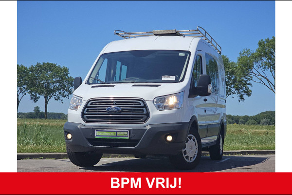 Ford Transit 330 2.0 TDCI L2H2 DC Airco Trekhaak Imperiaal-Trap Oh-Historie 1e Eigenaar Euro6!