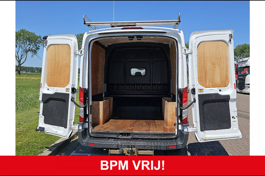 Ford Transit 330 2.0 TDCI L2H2 DC Airco Trekhaak Imperiaal-Trap Oh-Historie 1e Eigenaar Euro6!