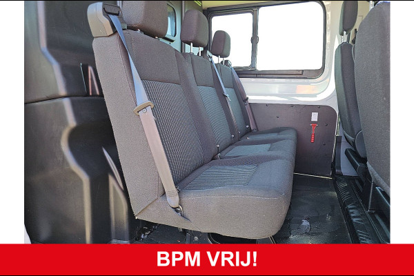 Ford Transit 330 2.0 TDCI L2H2 DC Airco Trekhaak Imperiaal-Trap Oh-Historie 1e Eigenaar Euro6!