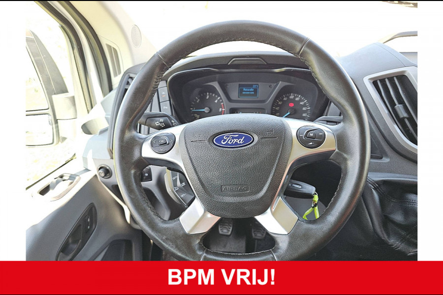 Ford Transit 330 2.0 TDCI L2H2 DC Airco Trekhaak Imperiaal-Trap Oh-Historie 1e Eigenaar Euro6!