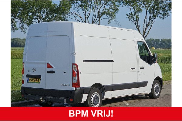 Opel Movano 2.3 Turbo L2H3 2xZijdeur NAP Euro6 Airco 136Pk Oh-Historie 1e Eigenaar Navi Wp-Inrichting!