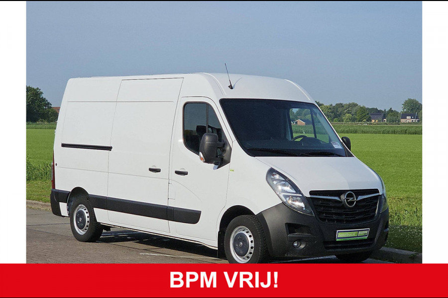 Opel Movano 2.3 Turbo L2H3 2xZijdeur NAP Euro6 Airco 136Pk Oh-Historie 1e Eigenaar Navi Wp-Inrichting!