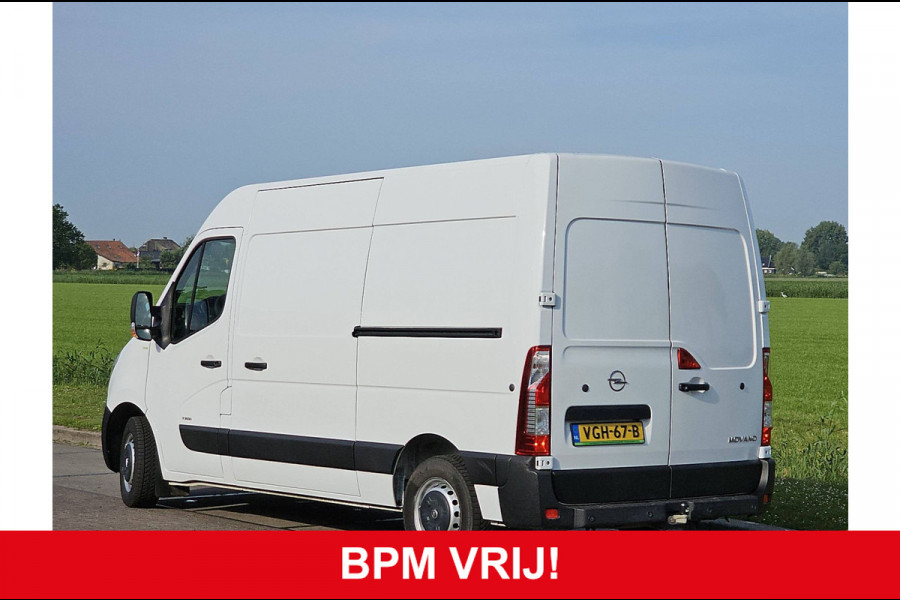 Opel Movano 2.3 Turbo L2H3 2xZijdeur NAP Euro6 Airco 136Pk Oh-Historie 1e Eigenaar Navi Wp-Inrichting!