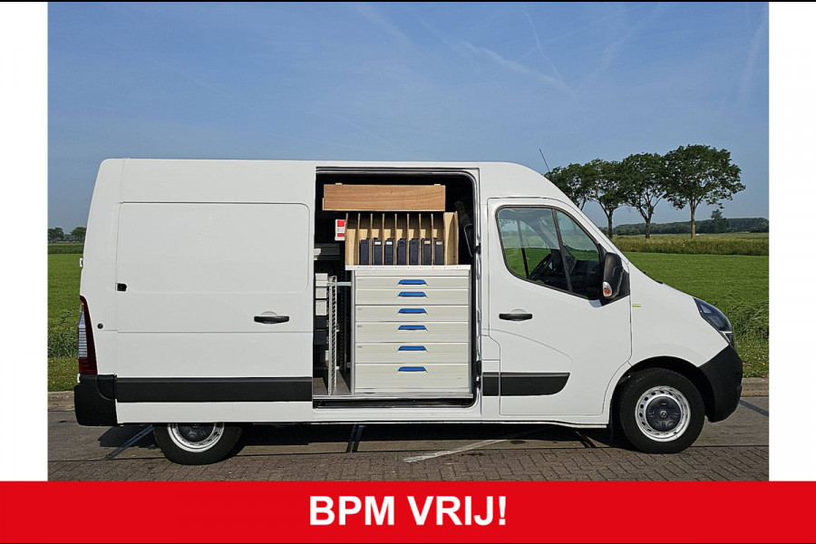 Opel Movano 2.3 Turbo L2H3 2xZijdeur NAP Euro6 Airco 136Pk Oh-Historie 1e Eigenaar Navi Wp-Inrichting!