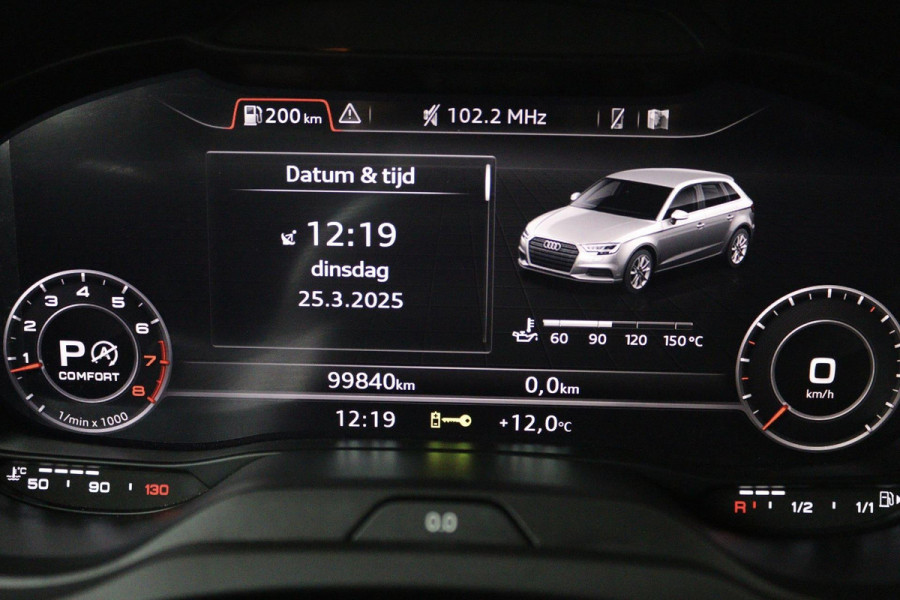 Audi A3 Sportback 35 TFSI CoD Advance (DIGITALE COCKPIT, NAVIGATIE, BLUETOOTH, PARKEERSENSOREN, NL-AUTO, GOED ONDERHOUDEN)
