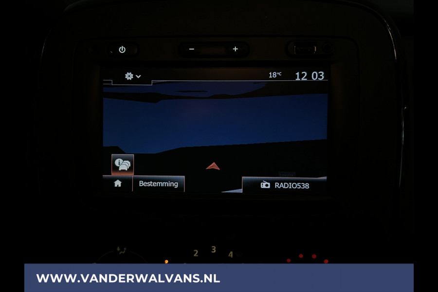 Opel Vivaro 1.6 CDTI 122pk L1H1 Euro6 Airco | 2x Zijdeur | Camera | Navigatie | LED | Cruiscontrol | Parkeersensoren, Sidebars, Bijrijdersbank