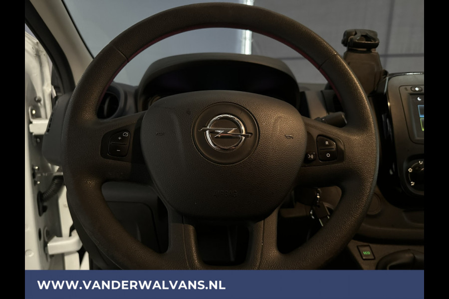 Opel Vivaro 1.6 CDTI 122pk L1H1 Euro6 Airco | 2x Zijdeur | Camera | Navigatie | LED | Cruiscontrol | Parkeersensoren, Sidebars, Bijrijdersbank