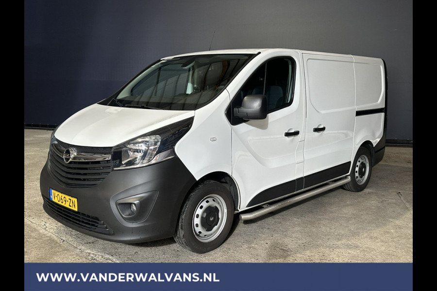 Opel Vivaro 1.6 CDTI 122pk L1H1 Euro6 Airco | 2x Zijdeur | Camera | Navigatie | LED | Cruiscontrol | Parkeersensoren, Sidebars, Bijrijdersbank