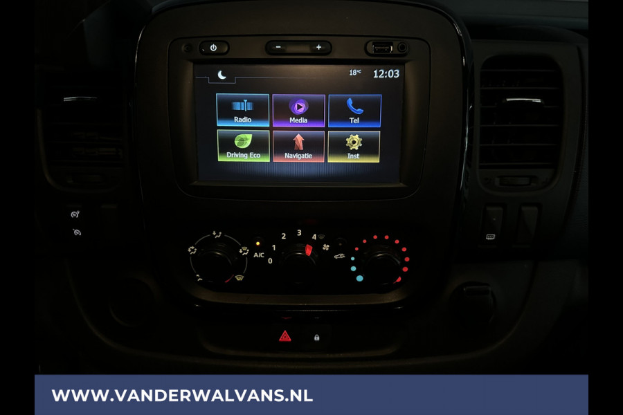 Opel Vivaro 1.6 CDTI 122pk L1H1 Euro6 Airco | 2x Zijdeur | Camera | Navigatie | LED | Cruiscontrol | Parkeersensoren, Sidebars, Bijrijdersbank