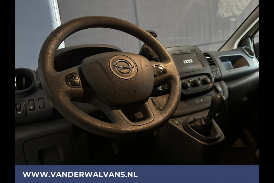 Opel Vivaro 1.6 CDTI 122pk L1H1 Euro6 Airco | 2x Zijdeur | Camera | Navigatie | LED | Cruiscontrol | Parkeersensoren, Sidebars, Bijrijdersbank