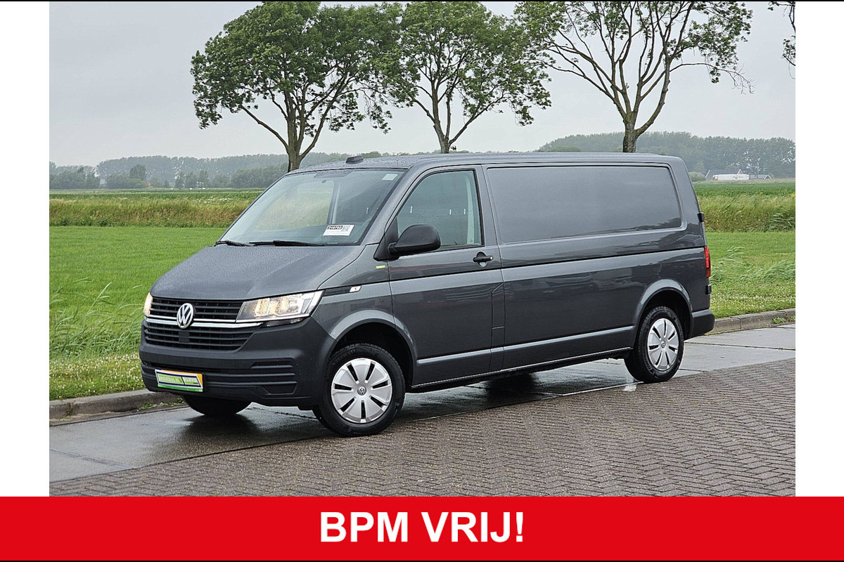 Volkswagen Transporter 2.0 TDI T6.1 L2H1 Euro6 Airco 3-Zits Camera 1e Eigenaar NAP Trekhaak!