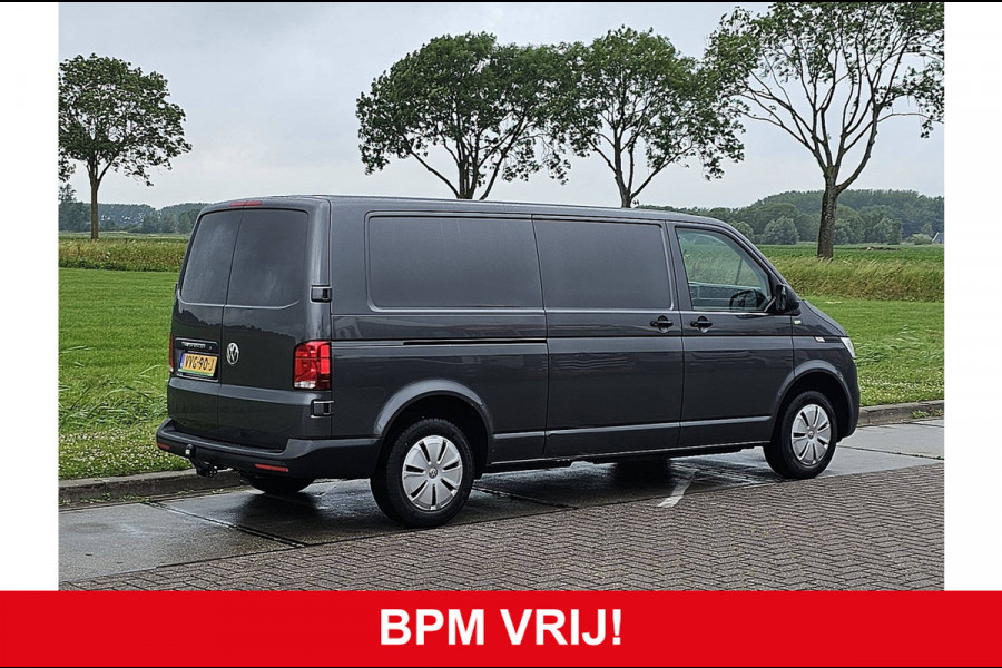 Volkswagen Transporter 2.0 TDI T6.1 L2H1 Euro6 Airco 3-Zits Camera 1e Eigenaar NAP Trekhaak!