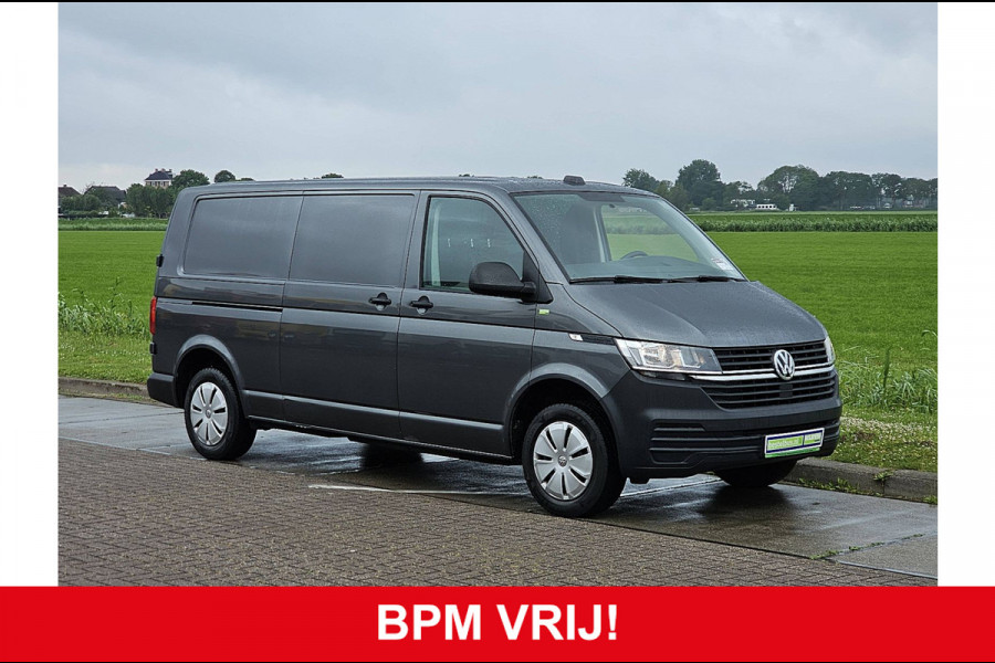 Volkswagen Transporter 2.0 TDI T6.1 L2H1 Euro6 Airco 3-Zits Camera 1e Eigenaar NAP Trekhaak!