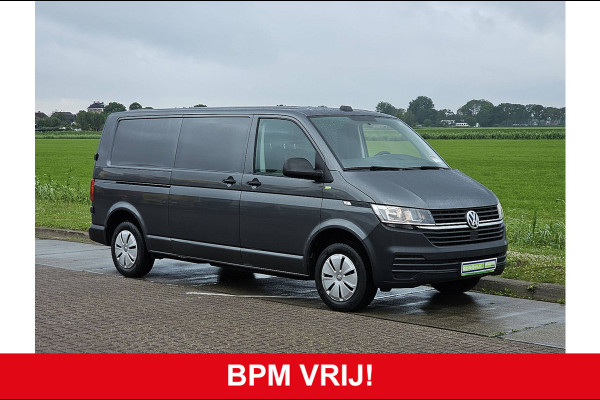 Volkswagen Transporter 2.0 TDI T6.1 L2H1 Euro6 Airco 3-Zits Camera 1e Eigenaar NAP Trekhaak!