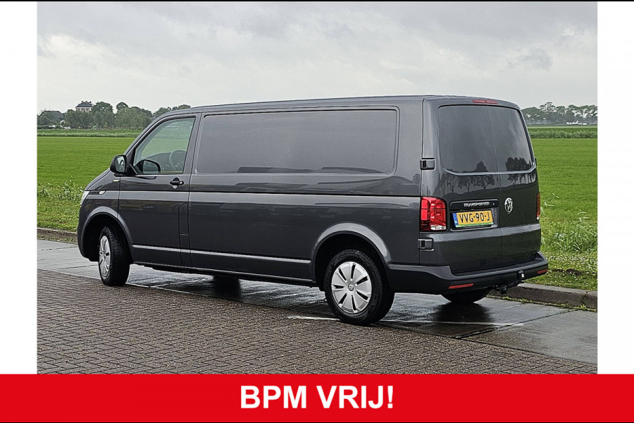 Volkswagen Transporter 2.0 TDI T6.1 L2H1 Euro6 Airco 3-Zits Camera 1e Eigenaar NAP Trekhaak!