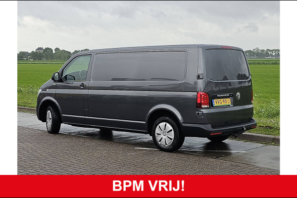 Volkswagen Transporter 2.0 TDI T6.1 L2H1 Euro6 Airco 3-Zits Camera 1e Eigenaar NAP Trekhaak!