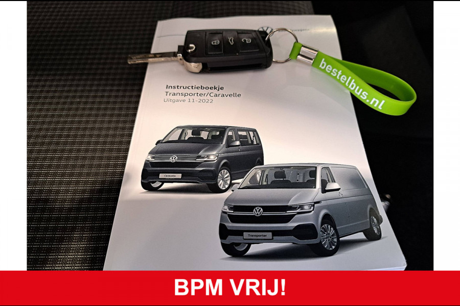 Volkswagen Transporter 2.0 TDI T6.1 L2H1 Euro6 Airco 3-Zits Camera 1e Eigenaar NAP Trekhaak!