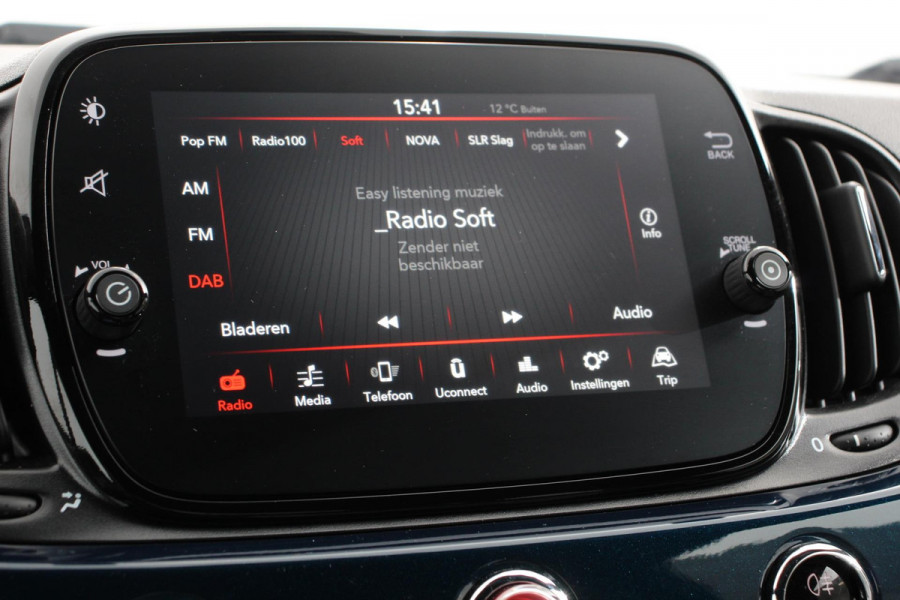Fiat 500 1.2 Automaat Lounge Navigatie  Apple Carplay/Android Auto  Airco  Lichtmetalen velgen  Dab  Cruise Control