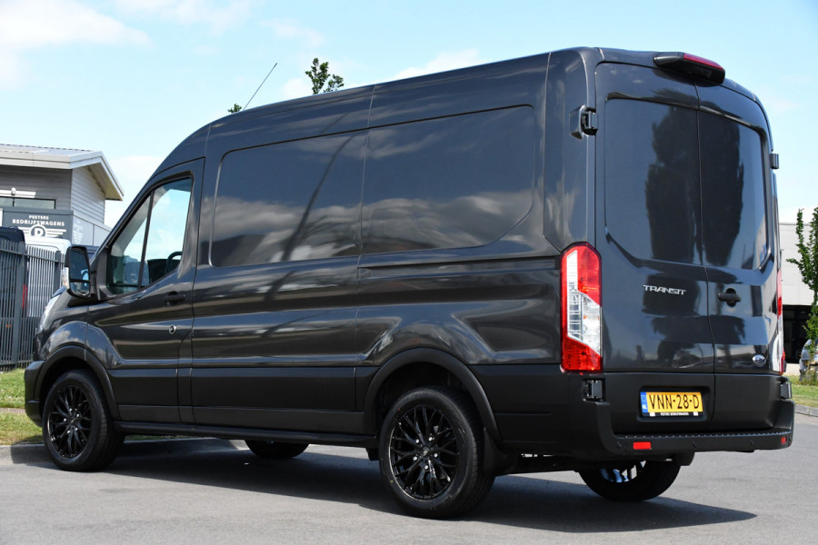 Ford Transit 2.0 TDCI L2H2 Raptor Edition Camera, Cruise, Carplay, 130pk, BLIS, Sensoren, Multimedia, Uniek!