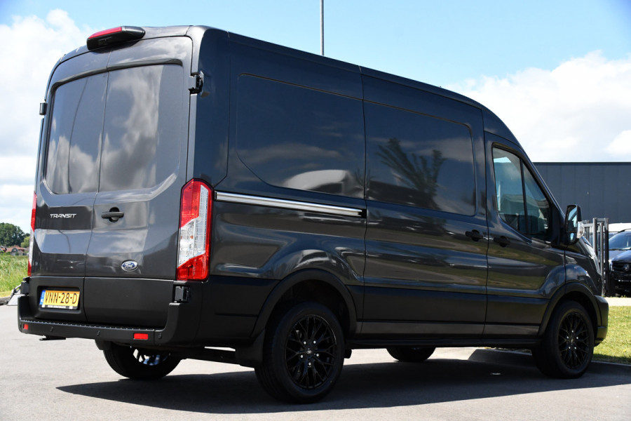 Ford Transit 2.0 TDCI L2H2 Raptor Edition Camera, Cruise, Carplay, 130pk, BLIS, Sensoren, Multimedia, Uniek!