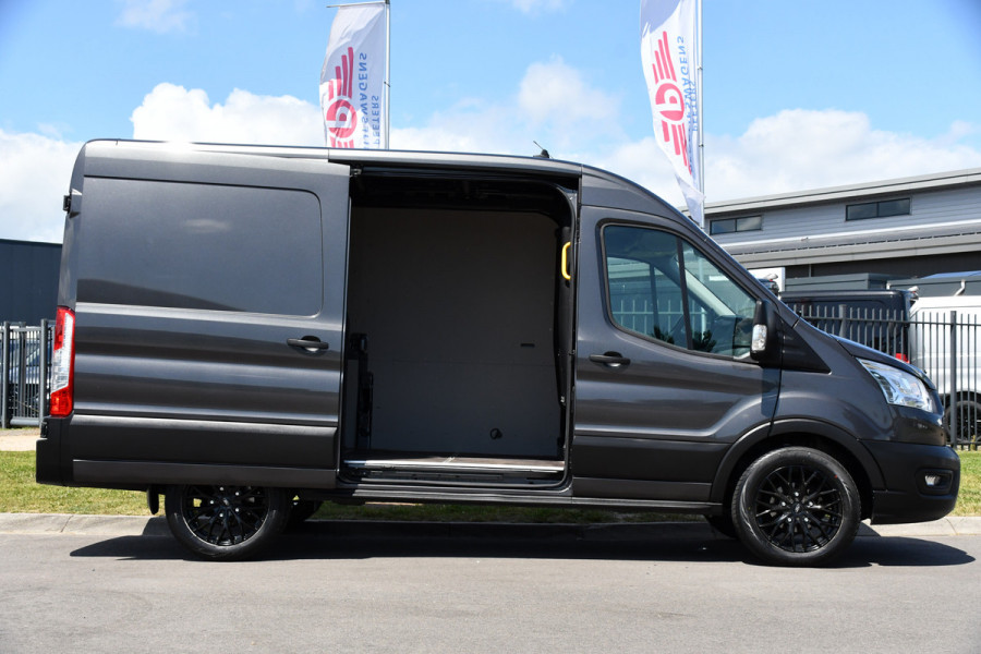 Ford Transit 2.0 TDCI L2H2 Raptor Edition Camera, Cruise, Carplay, 130pk, BLIS, Sensoren, Multimedia, Uniek!
