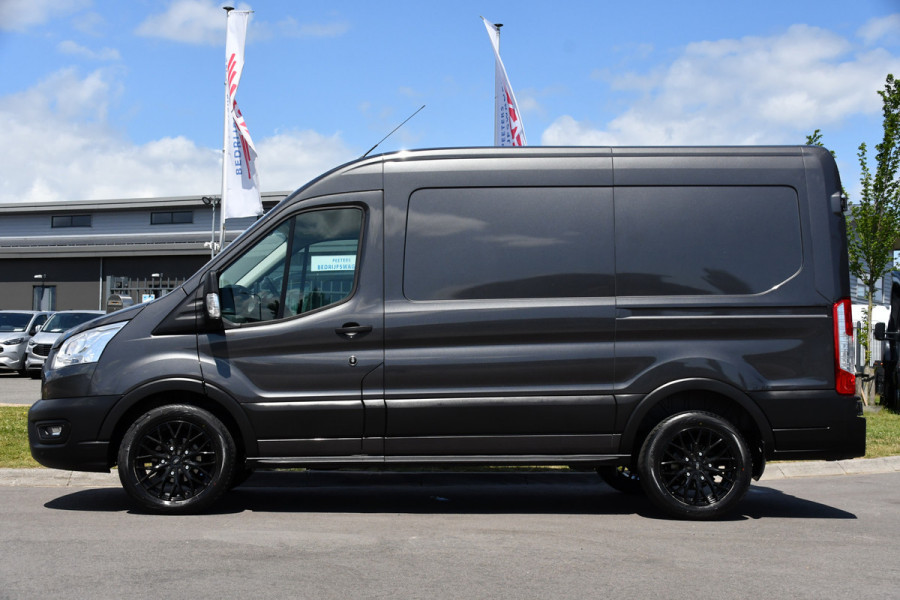 Ford Transit 2.0 TDCI L2H2 Raptor Edition Camera, Cruise, Carplay, 130pk, BLIS, Sensoren, Multimedia, Uniek!