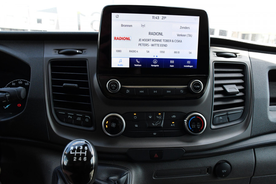 Ford Transit 2.0 TDCI L2H2 Raptor Edition Camera, Cruise, Carplay, 130pk, BLIS, Sensoren, Multimedia, Uniek!