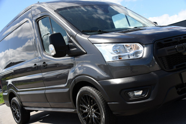 Ford Transit 2.0 TDCI L2H2 Raptor Edition Camera, Cruise, Carplay, 130pk, BLIS, Sensoren, Multimedia, Uniek!