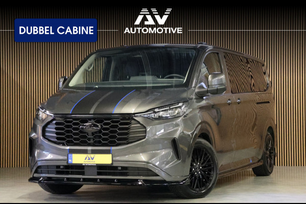 Ford Transit Custom 320 2.0 TDCI 170PK L2H1 DC LIMITED | L+R Schuifdeur | Dubbel Cabine | ACC | Blind Spot | Navigatie | Camera | CarPlay | Lane Ass Raptor Edition | Trekhaak | 6-Zitter | Verlengde fabrieksgarantie tot 09-2029