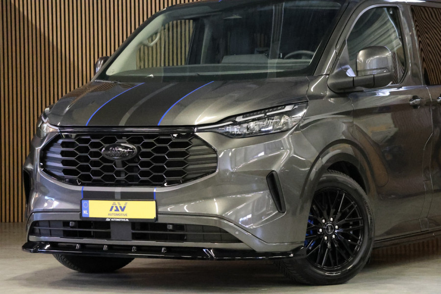 Ford Transit Custom 320 2.0 TDCI 170PK L2H1 DC LIMITED | L+R Schuifdeur | Dubbel Cabine | ACC | Blind Spot | Navigatie | Camera | CarPlay | Lane Ass Raptor Edition | Trekhaak | 6-Zitter | Verlengde fabrieksgarantie tot 09-2029