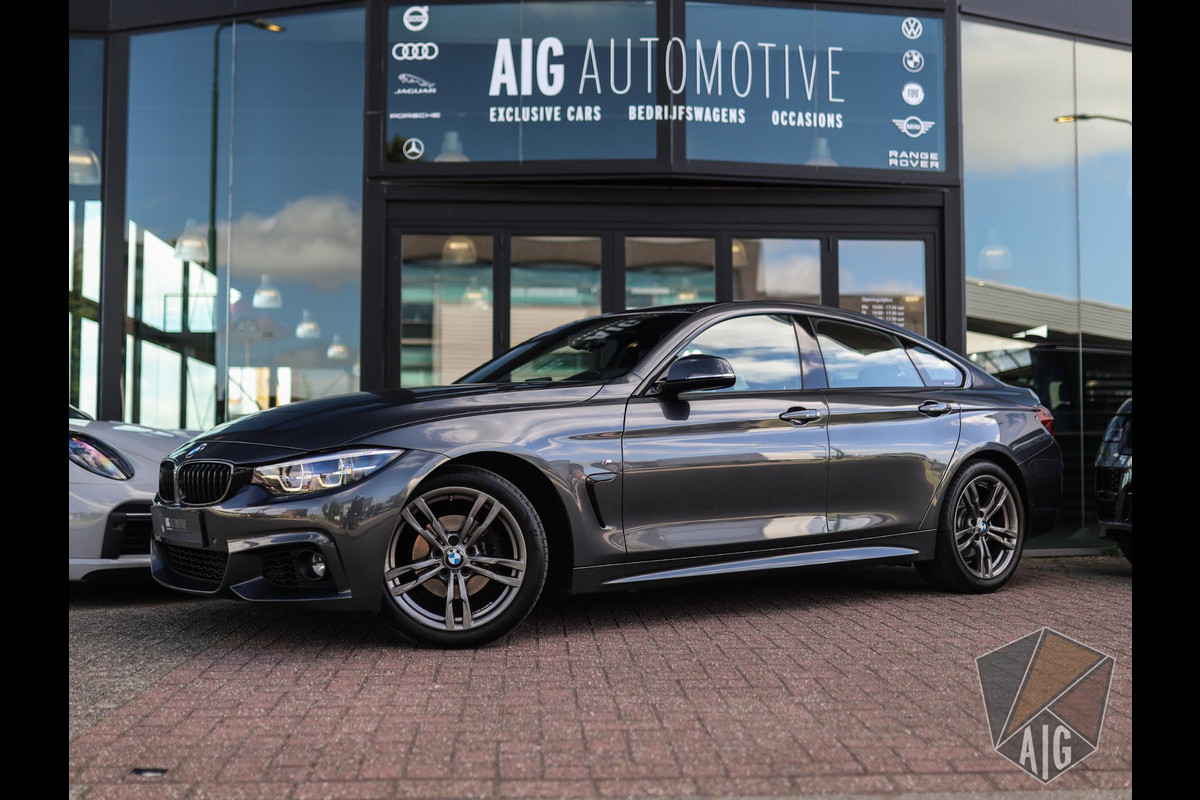 BMW 4 Serie Gran Coupé 418i High Executive Edition | M-Sport | Leder | Stoelverw. | Cruise Control BMW 4 Serie Gran Coupé 418i High Executive Edition | M-Sport | Leder | Stoelverw. | Cruise Control