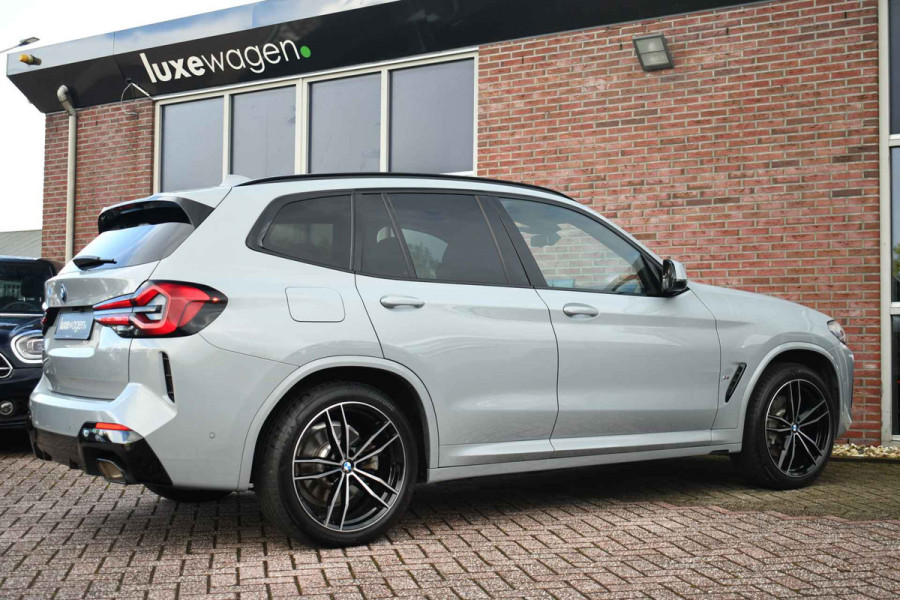 BMW X3 xDrive30e M-Sport Pano ACC M-zetels H/K HUD Brooklyngrau