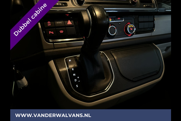 Volkswagen Transporter 2.0 TDI 150pk Automaat L2H1 Dubbele Cabine Euro6 Airco | 5-Zits | Navigatie | 2x Zijdeur | Cruisecontrol, LM velgen, Parkeersensoren, 2500kg Trekhaak