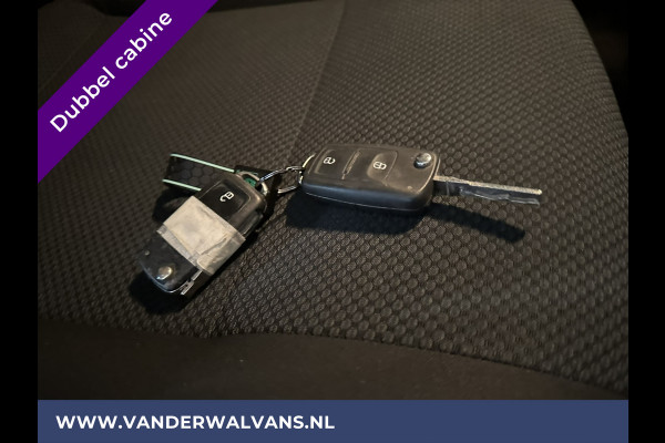 Volkswagen Transporter 2.0 TDI 150pk Automaat L2H1 Dubbele Cabine Euro6 Airco | 5-Zits | Navigatie | 2x Zijdeur | Cruisecontrol, LM velgen, Parkeersensoren, 2500kg Trekhaak