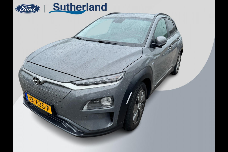 Hyundai Kona EV Premium 64 kWh 204pk Full Leder | Adaptieve Cruise | Achteruitrijcamera | Climate control | Grote Accu!